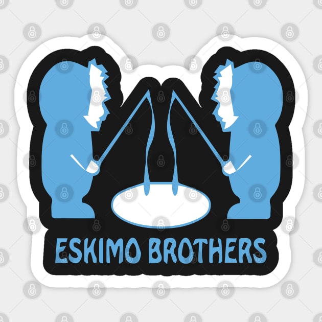 Eskimo Brothers Sticker by MR2